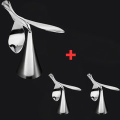 Globetrek° BirdOpener 1+2 GRATIS: Elegante Balancerende Vogel Sculptuur Flesopener
