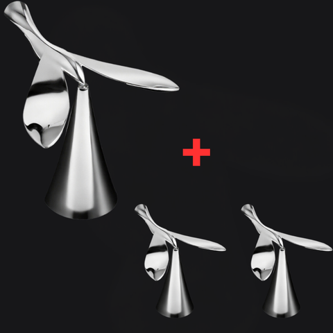 Globetrek° BirdOpener 1+2 GRATIS: Elegante Balancerende Vogel Sculptuur Flesopener