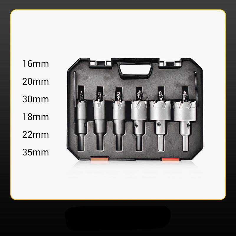 MetalDrill - Hardmetalen Tip Metalen Gat Boor Bit Snijder Set