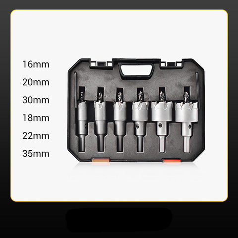 MetalDrill - Hardmetalen Tip Metalen Gat Boor Bit Snijder Set