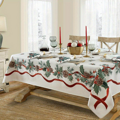 Globetrek° TableCovers: Duurzaam Rechthoekig Kerstmis Tafel Hoezen
