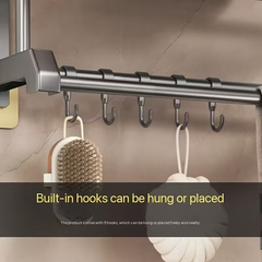 Globetrek° EasyHang: Multifunctionele Boor-Vrije Ruimte-Besparende Gemakkelijke Hang Organisator