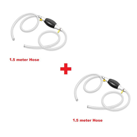 TransferPump 1+1 GRATIS - Eenvoudige Handmatige Sifon Brandstofpomp Vloeistofoverdrachtslang