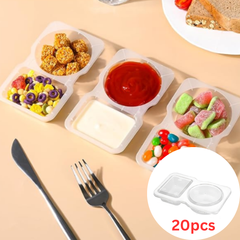 Globetrek° FoodContainer: Duaal Compartimenten Voedselopslagcontainer