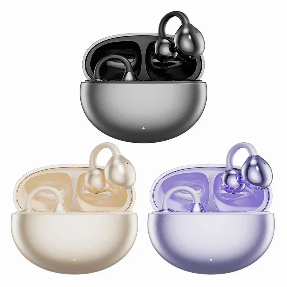 Clip-OnEarphone: Multifunctioneel Helder Geluid Comfortabel Clip-On Oortelefoon