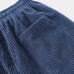 Icone™ StreetPants: Relaxte Pasvorm Corduroy Comfortabele Broek In Streetwearstijl