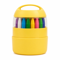 Kletshuts™ JumboCrayons: Kindvriendelijke Creatieve Gladde Kleur Jumbo Krijtjes