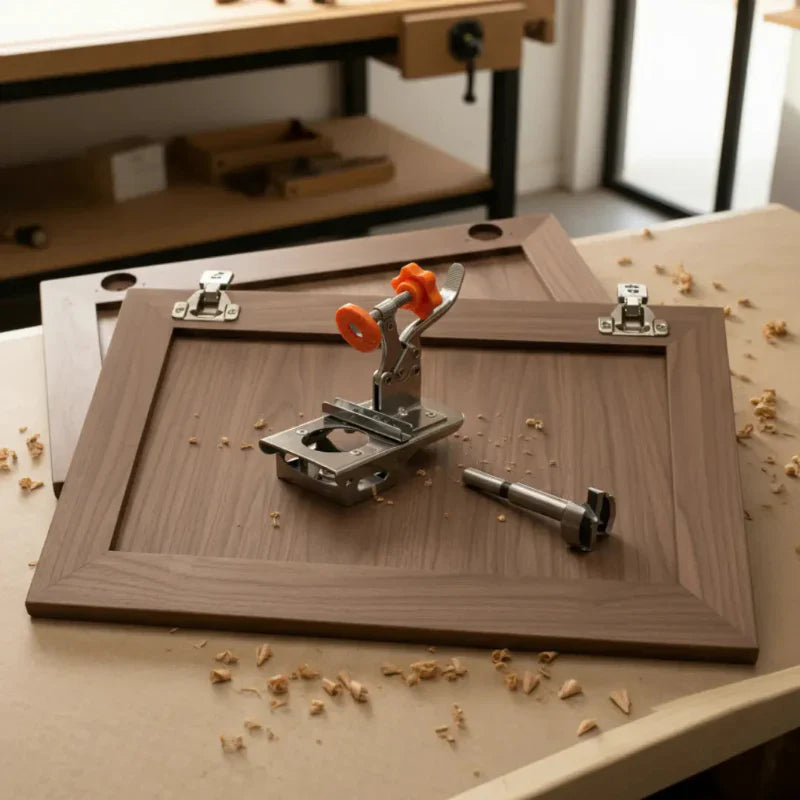 HingeMaster - Precieze Gemakkelijke Te Gebruiken Boormaster Scharnier Jig Tool