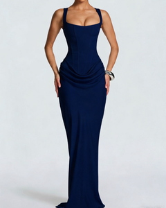 Icone™ LongGown: Sexy Elegante Klassieke Uurglas Pasvorm Lange Gown Jurk