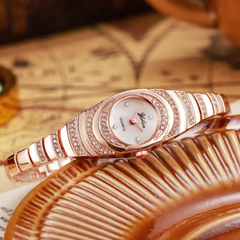 Jewelance™ ElegantWatch: Elegante Moderne Dameshorloge Met Cadeau Doos