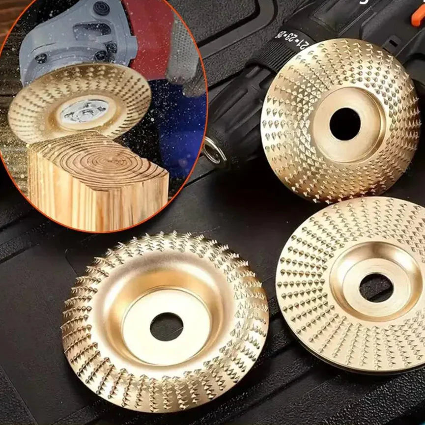 CarveDisc - Snelle Vormgeving Slijpschijf Hout Snijdisk Gereedschap