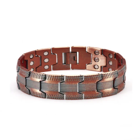 Jewelance™ MagneticBracelet 1+1 GRATIS: Premium Drie-Rij Ontwerp Magnetische Armband