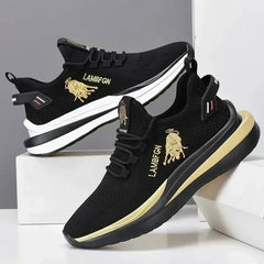 Happy™ ComfyStride: Moderne Lichtgewicht Ademende Comfort Schoenen voor Mannen
