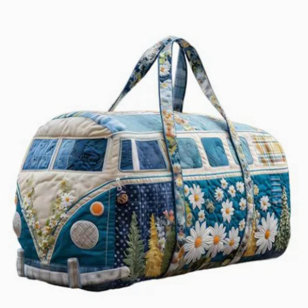 Icone™ DuffleBag: Levendige Hippie Stijl Multifunctionele Reis Duffel Tas