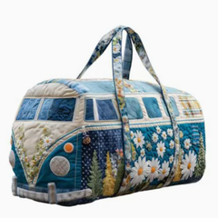 Icone™ DuffleBag: Levendige Hippie Stijl Multifunctionele Reis Duffel Tas