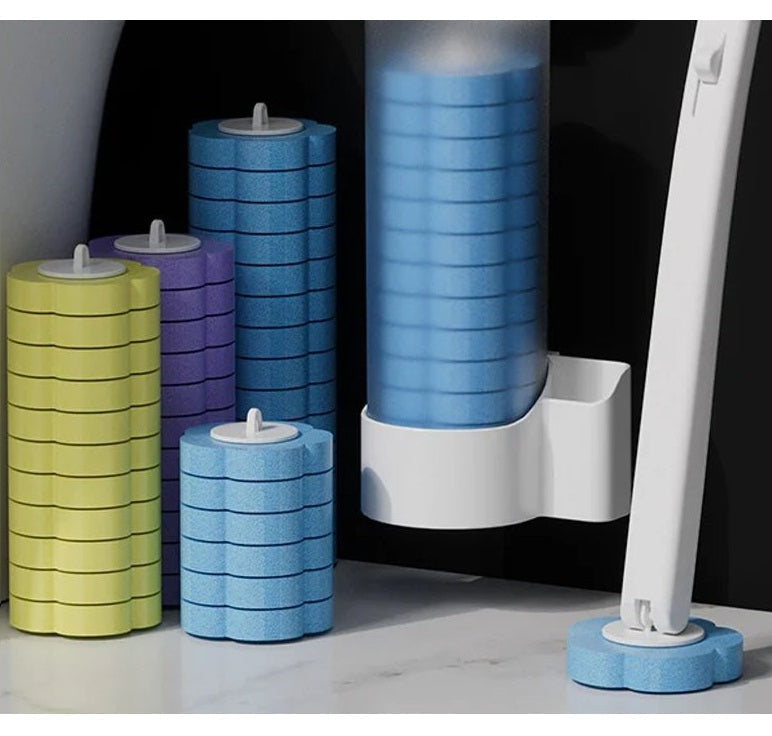 Cleaner Pro° ToiletCleaner: Wegwerp Toiletborstel Kop Reiniger Set