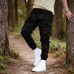 Icone™  CamouflagePants: Stijlvolle Toevallig Multi-Zak Camouflage Broek