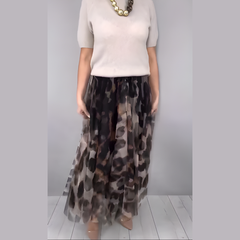 Icone™ TimelessSet - Mode Casual Feest Korte Mouw Rok Tijdloos Set