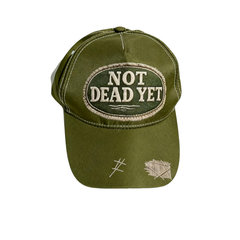 Icone™ BaseballCap: Niet Dood Nog Citaat Honkbal Vintage Kap