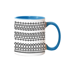 Globetrek° CoffeeMug: Slim Verborgen Tekst Keramische Koffiemok