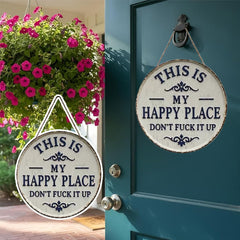 YardSign - Vintage Statement Grappig Bord Tuin En Buiten Muurdecoratie