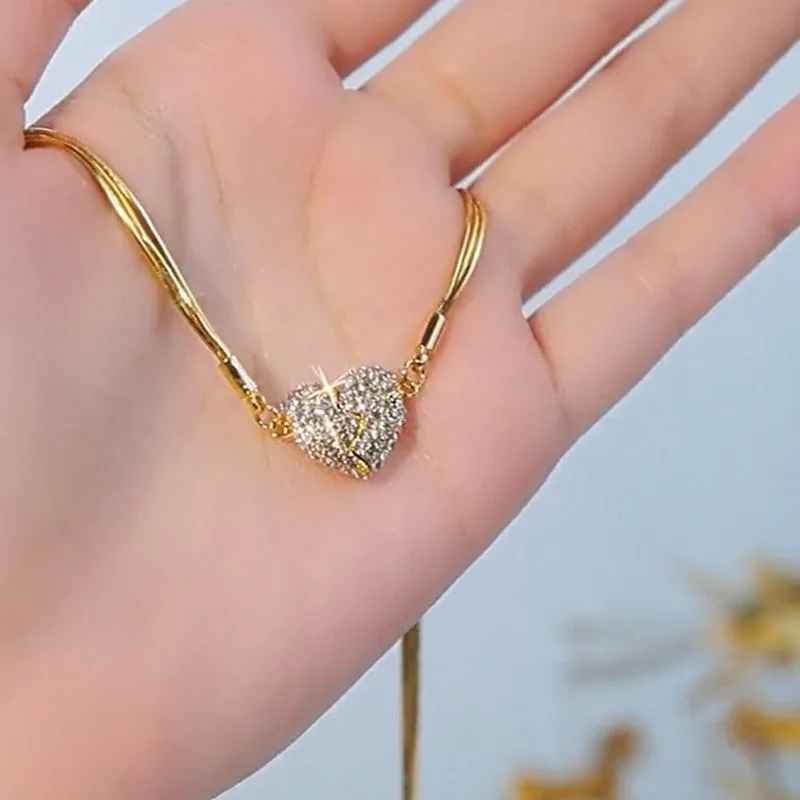 Jewelance™ MagneticHeart 1+1 GRATIS: Elegante Tijdloze Ontwerp Magnetische Hart Ketting