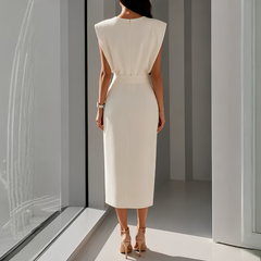 Icone™ PencilDress - Elegante Midi Spleet Potlood Jurk