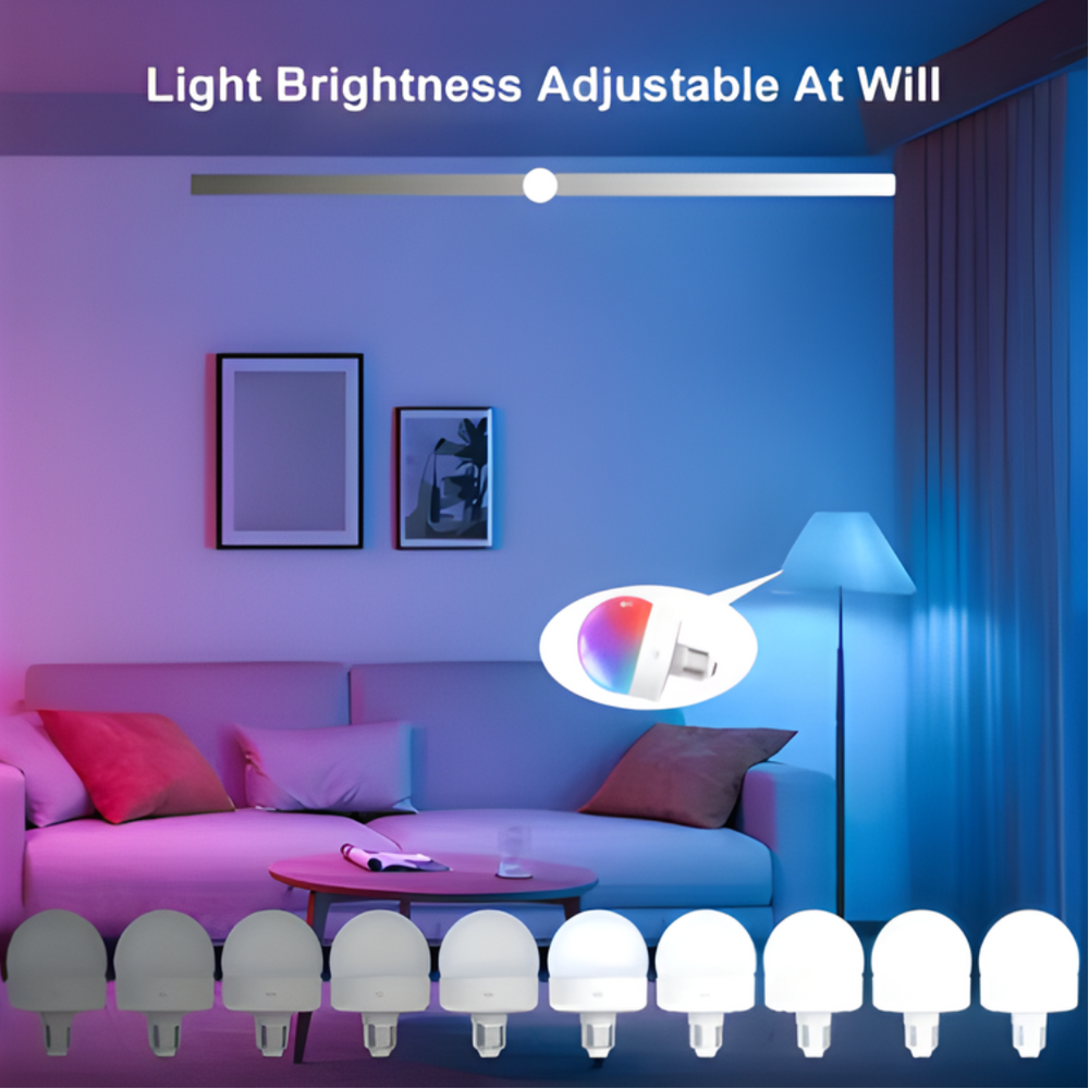 Ledsen™ WirelessBulb - Veelzijdige Oplaadbare Handig Slimme LED Draadloze Lamp