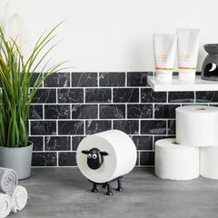 GlideHold® TissueHolder 1+1 GRATIS: Stijlvolle Badkamer Decoratieve Schapen Tissuehouder