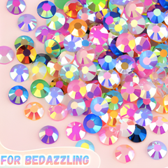 Kletshuts™ FlatRhinestones: Levendige Creatieve DIY Hars Platte Rhinestones