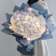 ButterflyBouquet™ - DIY Handgemaakte Bloemen Vlinder Boeket Knutsel