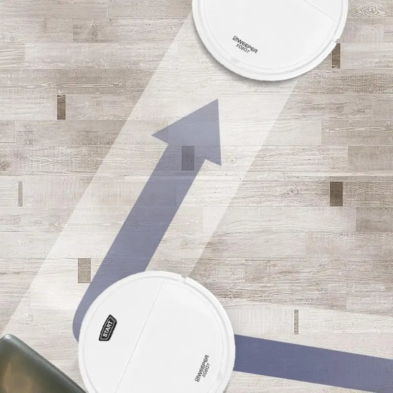 Globetrek° AutoVacuum: Automatisch Slim Vloer Vegen Vacuüm Schoner