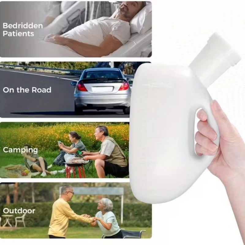 UrinePortable: Herbruikbare Draagbare Nood Urine Reisfles