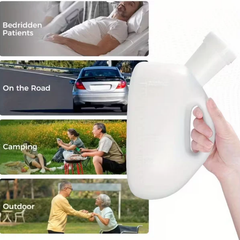 UrinePortable: Herbruikbare Draagbare Nood Urine Reisfles