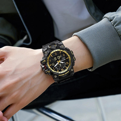 TacticalWatch - Multifunctionele Digitale Tactische Outdoor Sporthorloge