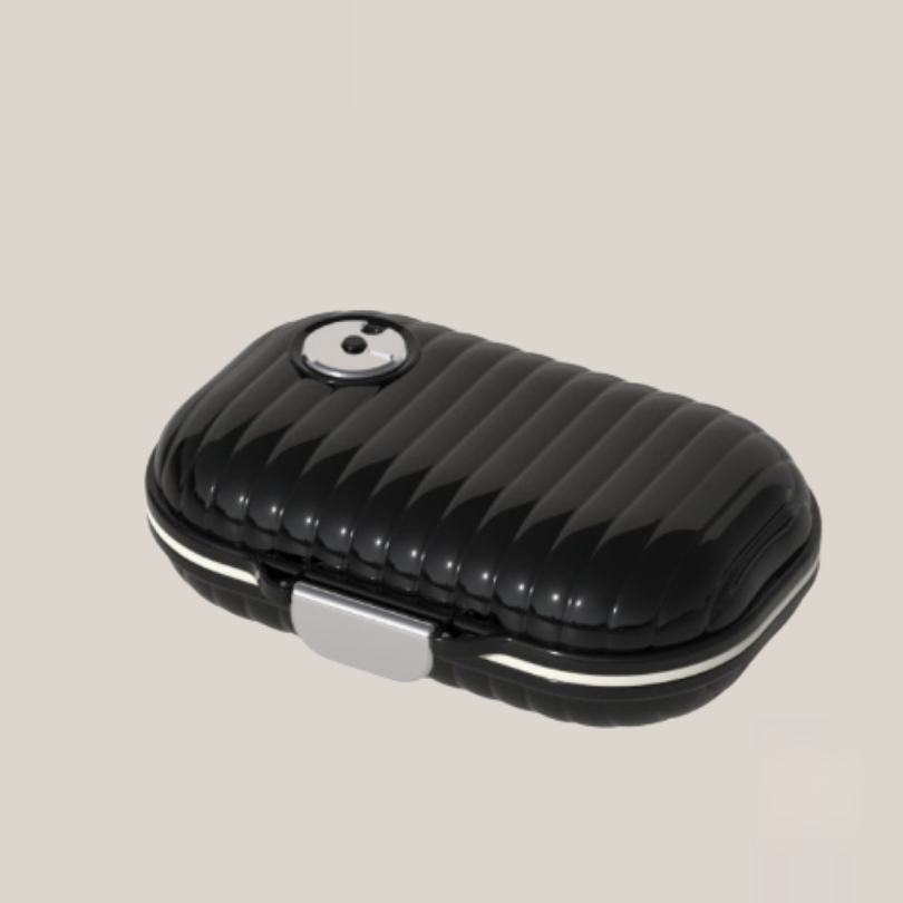 PillBox 1+1 GRATIS: Veilige Draagbare En Handige Pillenorganizer Opslagdoos
