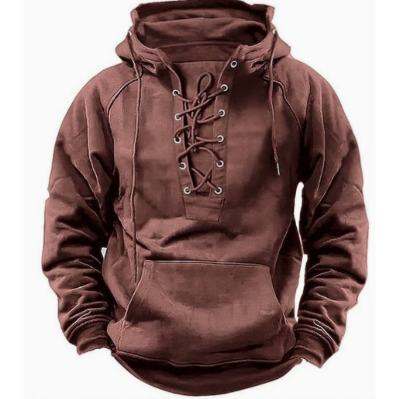 Icone™ LaceJacket: Heren Mode Toevallig Capuchon Kant Jasje