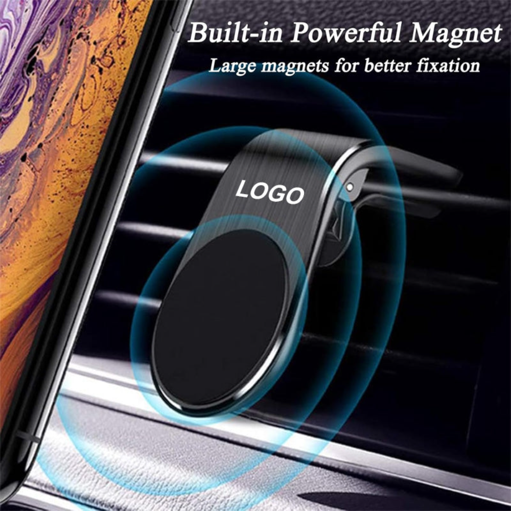 Holder360° MobileMount 1+1 GRATIS: Sterk Beveiligd Magnetisch 360° Rotatie Mobiel Bevestiging