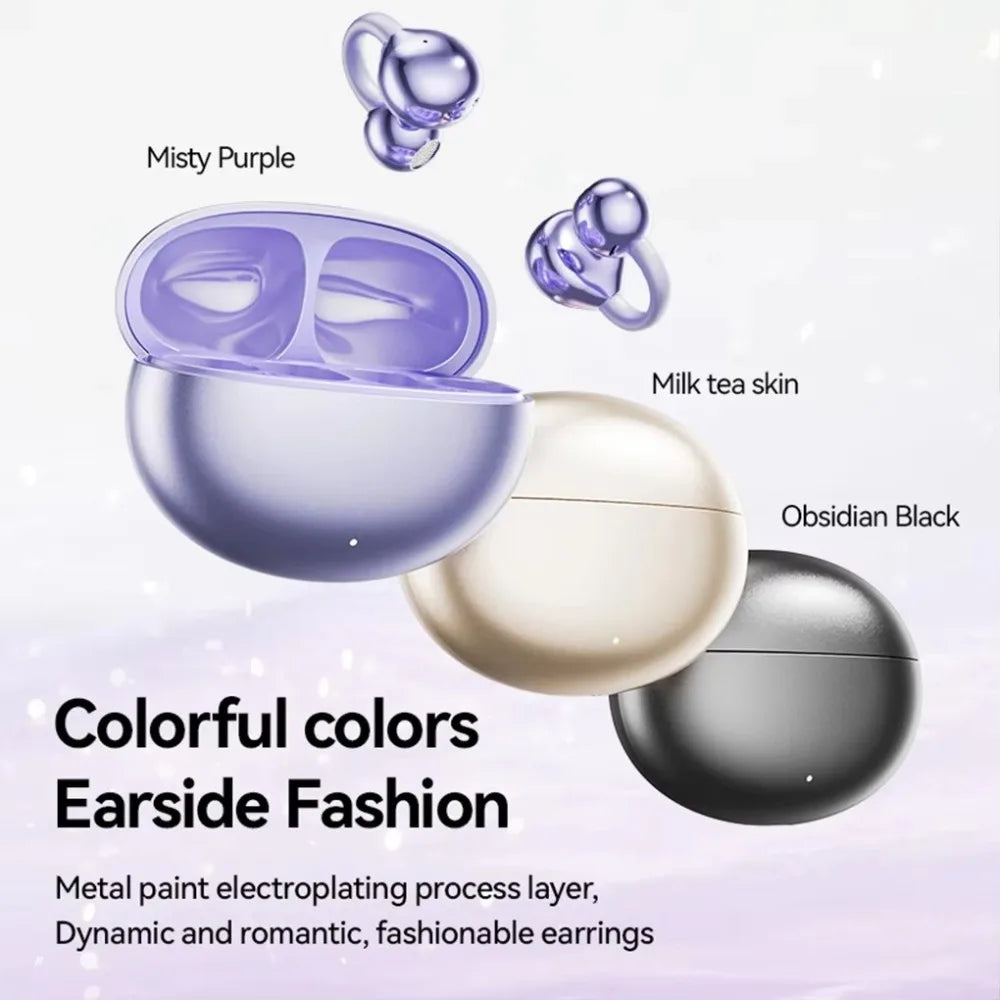 Clip-OnEarphone: Multifunctioneel Helder Geluid Comfortabel Clip-On Oortelefoon