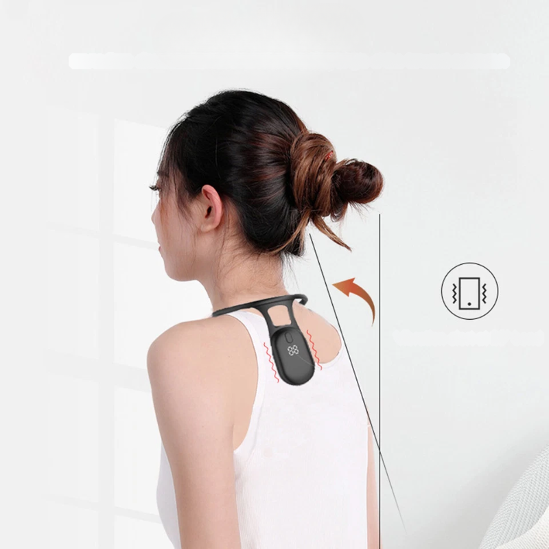SmartPosture: Micro-Vibratie Slimme Houding Trainer Rug- En Nekcorrector