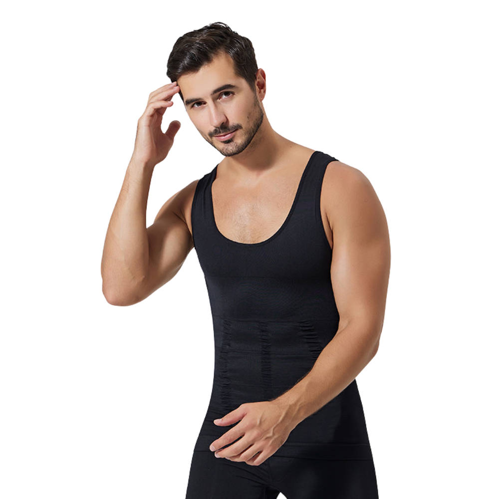 Icone™ BodyShaper 1+1 GRATIS - Mannen Stijlvolle Slank Fit Tank Lichaam Vormer