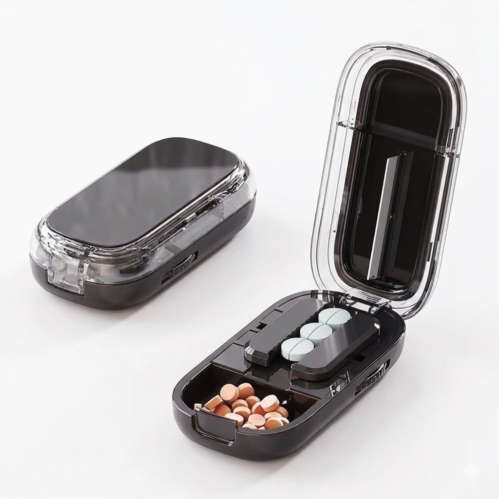MedicineCutter: Draagbare Pillensnijder Precieze Tabletverdeler Medicijnsnijder