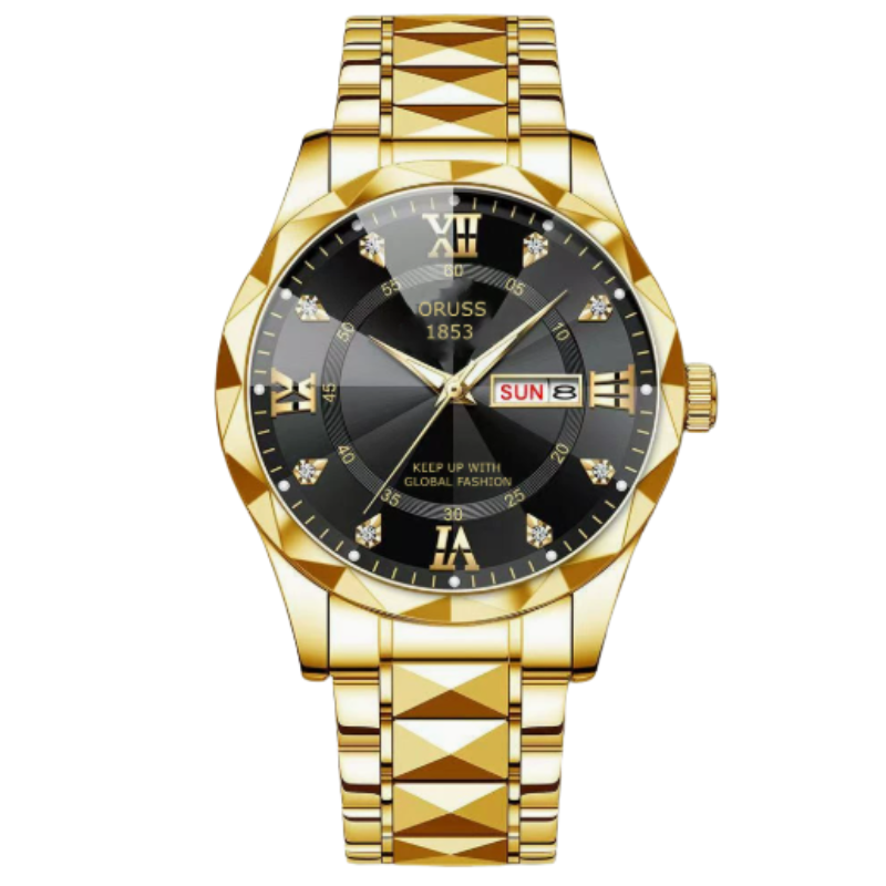 LuminousWatch: Luxe Mode Luminous Horloge Voor Mannen