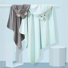 Kletshuts™ BabyBathrobe 1+1 GRATIS - Schattig Dierenontwerp Baby Kapbadjas