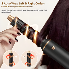 Rose® StylingBrush: 5-In-1 Verwisselbaar Haar Föhn En Styling Borstel