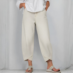 Icone™ UniqueJeans: Unieke Asymmetrische Type Wijde Been Jeans