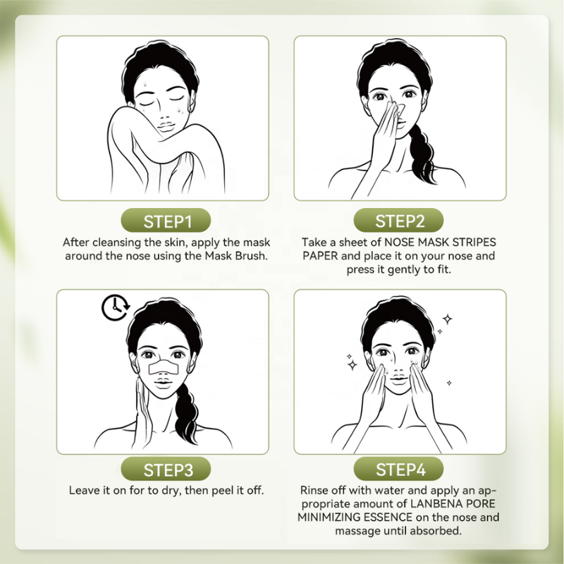 PoreMask 1+1 GRATIS - Diepe Pore Reiniging Blackhead Verwijder Peel-Off Masker