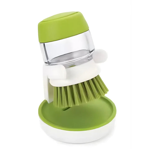 Globetrek° DishwashingBrush 1+1 GRATIS: Gebruiksvriendelijke Zeepdispenser Keuken Schrobben Afwassen Borstel