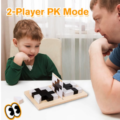 Kletshuts™ BlockPuzzle: Creatieve Interactieve Brein-Bouw Blokken Puzzel Speelgoed