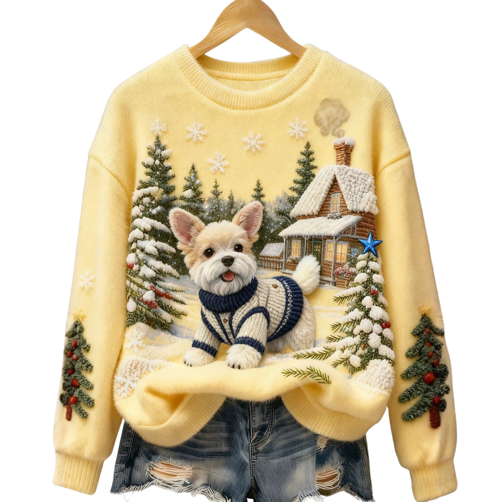 Icone™ AnimalSweater - Stijlvolle Gezellig Comfort Fit Dierensweater Afdrukken